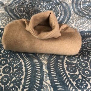 Jcrew camel colored Italian cashmere